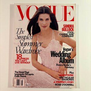 Vogue magasine June 1998 - Sandra Bullock